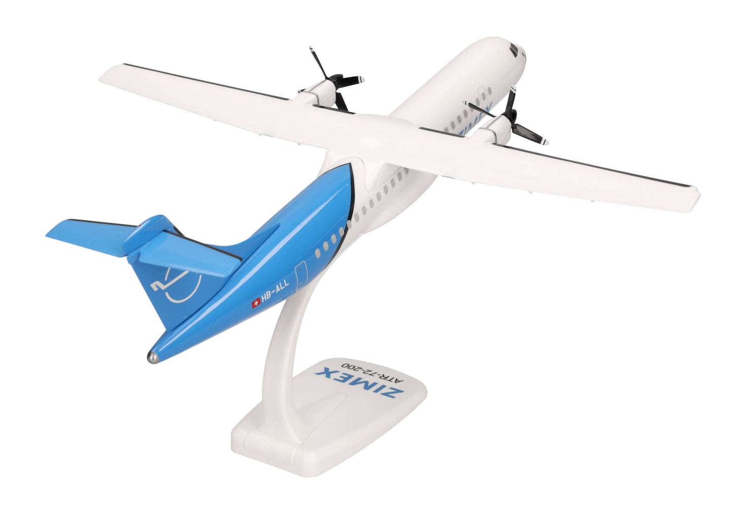 1/100 SNAP FIT Zimex Aviation ATR-72-200F HB-ALL