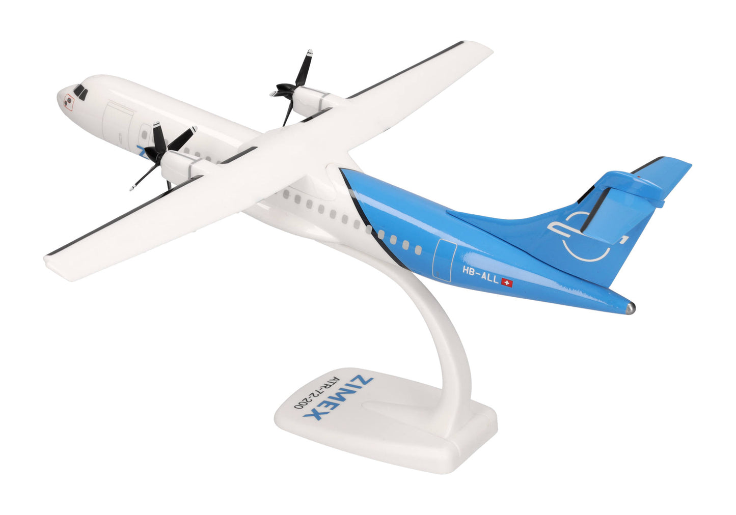1/100 SNAP FIT Zimex Aviation ATR-72-200F HB-ALL