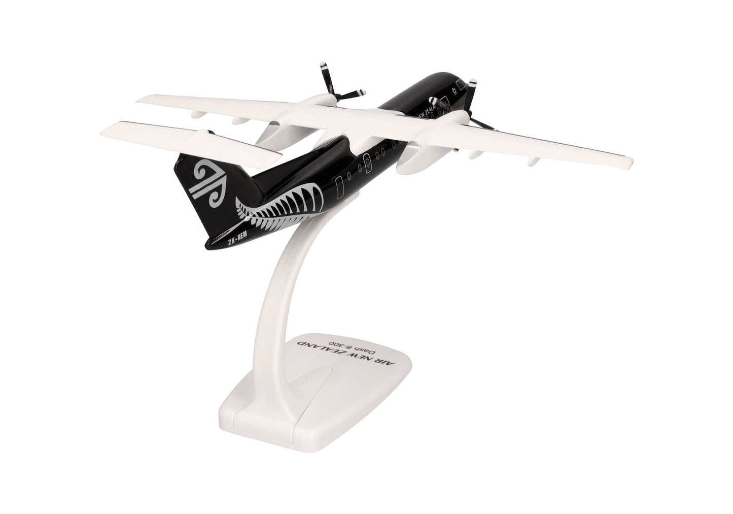1/100 SNAP FIT Air New Zealand DHC-8-300 All Black Livery ZK-NEM