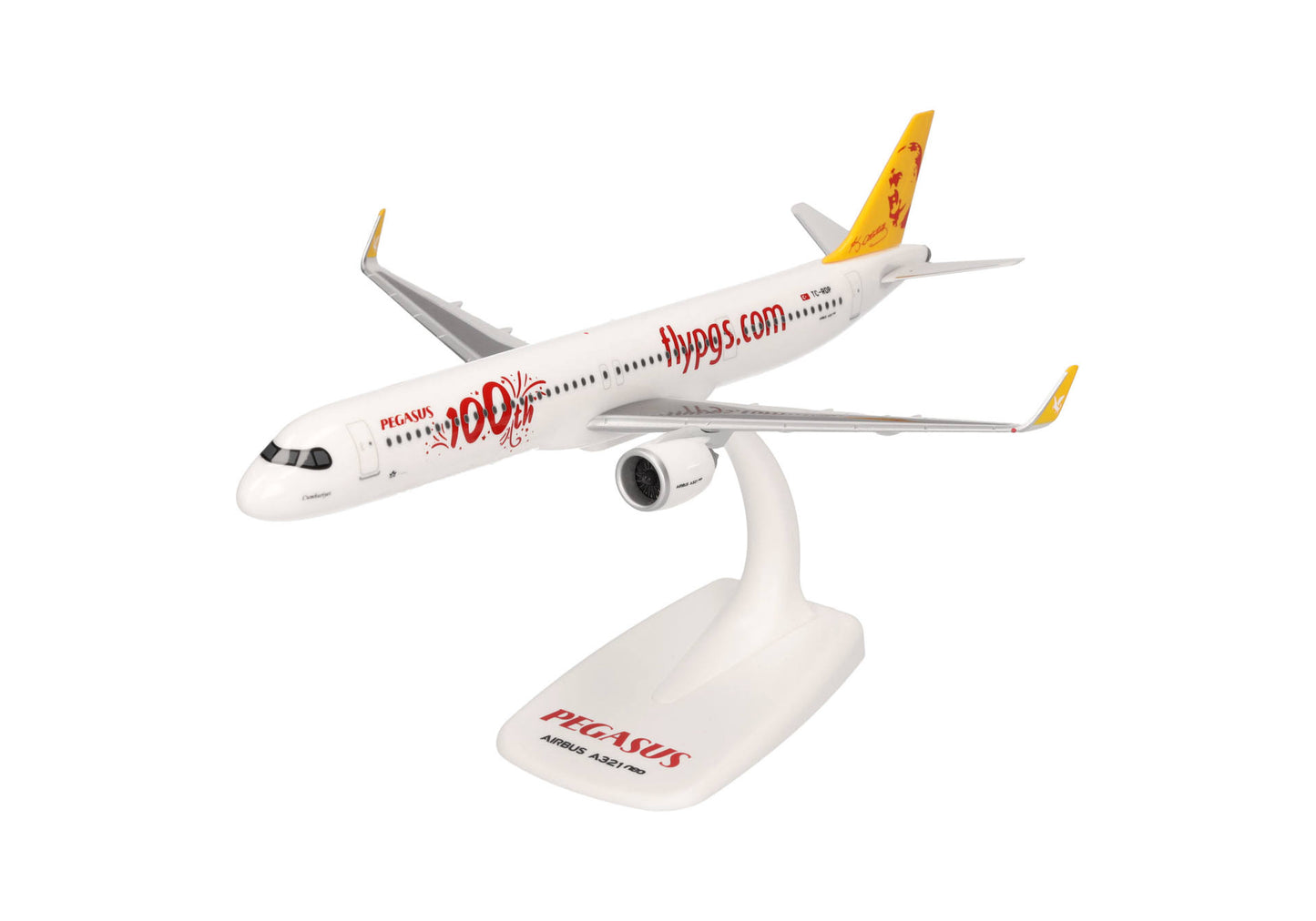 1/200 SNAP FIT Pegasus Airlines Airbus A321neo "100th" TC-RDP