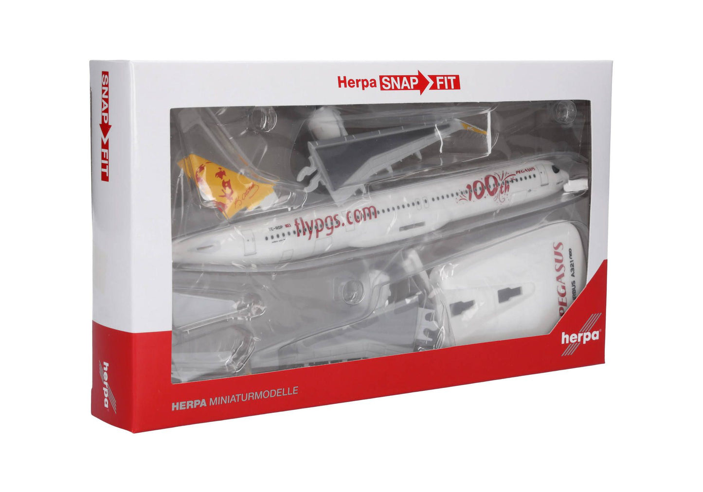 1/200 SNAP FIT Pegasus Airlines Airbus A321neo "100th" TC-RDP