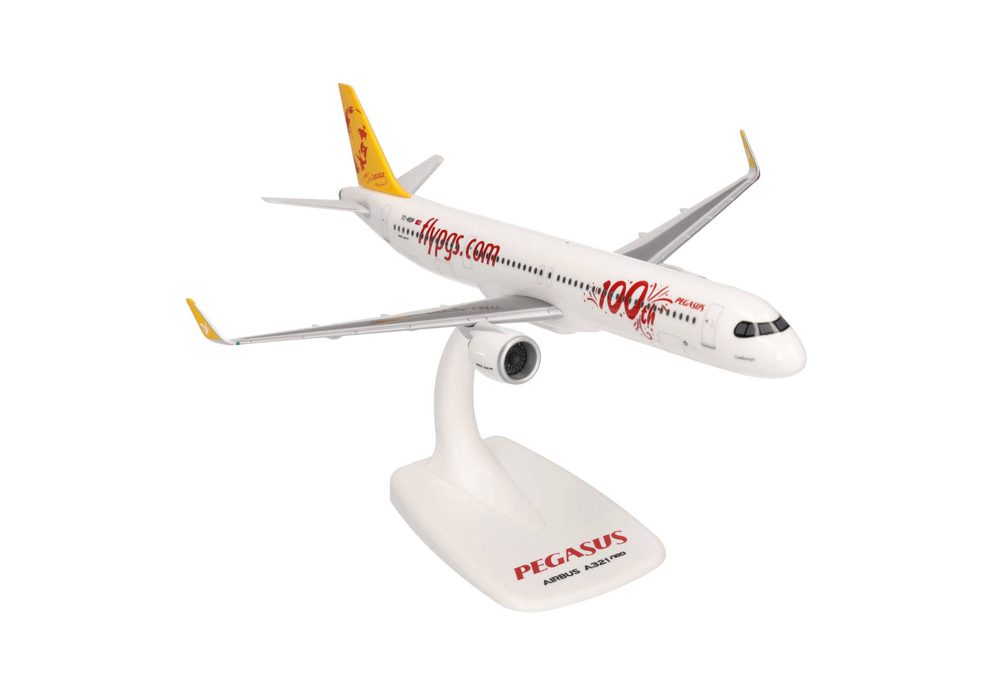 1/200 SNAP FIT Pegasus Airlines Airbus A321neo "100th" TC-RDP