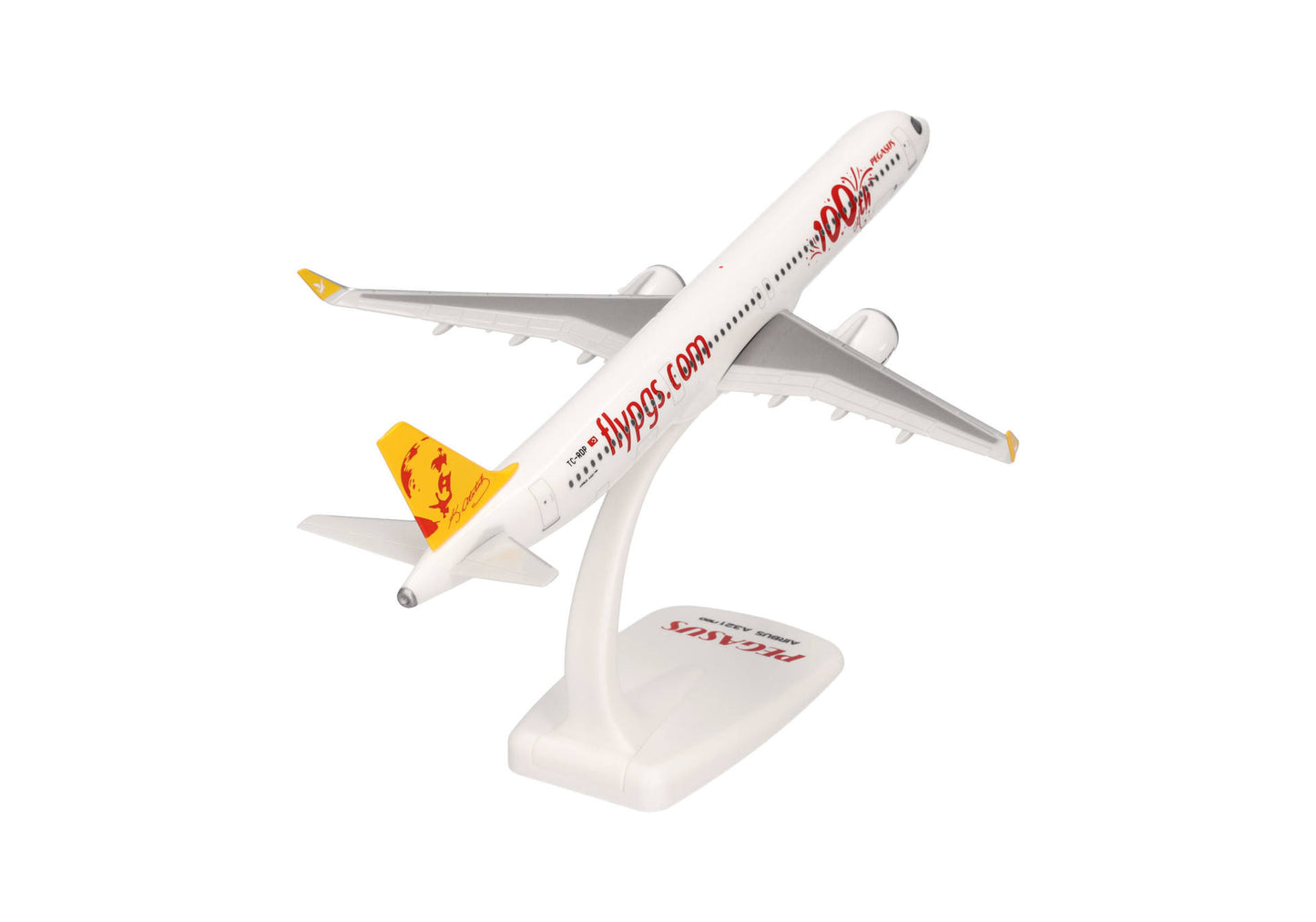 1/200 SNAP FIT Pegasus Airlines Airbus A321neo "100th" TC-RDP