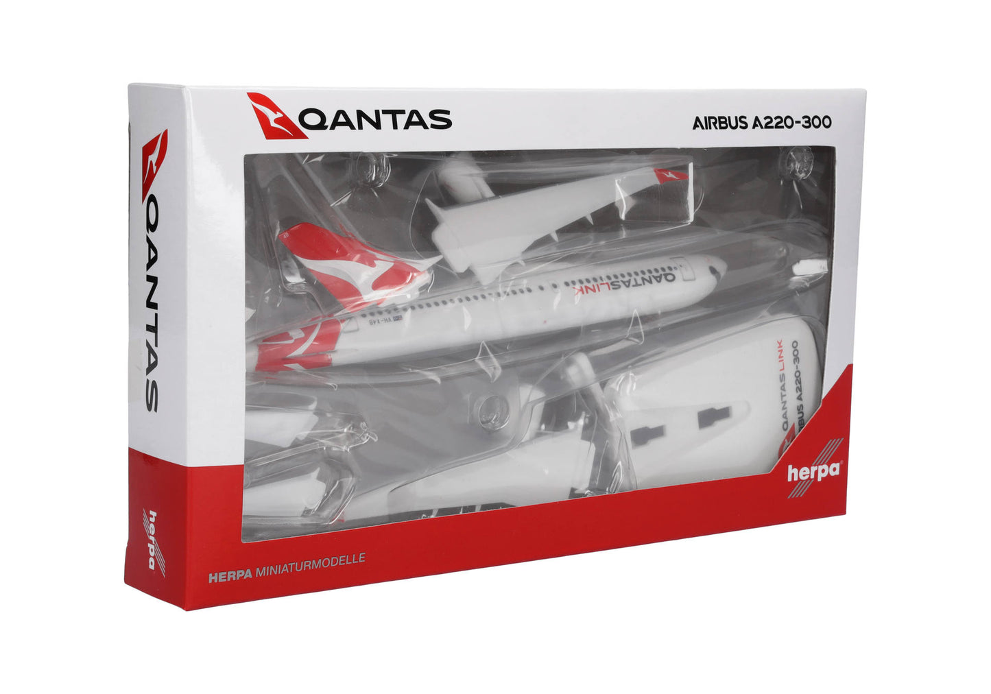 1/200 SNAP FIT QantasLink Airbus A220-300 VH-X4B