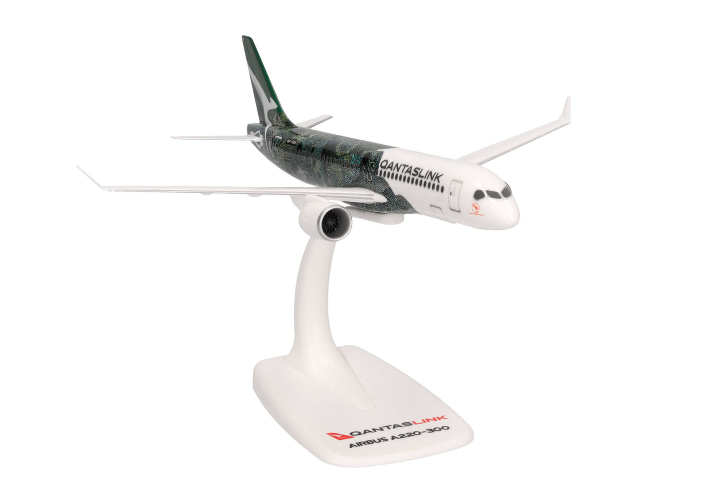 1/200 SNAP FIT QantasLink Airbus A220-300 Flying Art Series / Minyma Kutjara Tjukurpa VH-X4A
