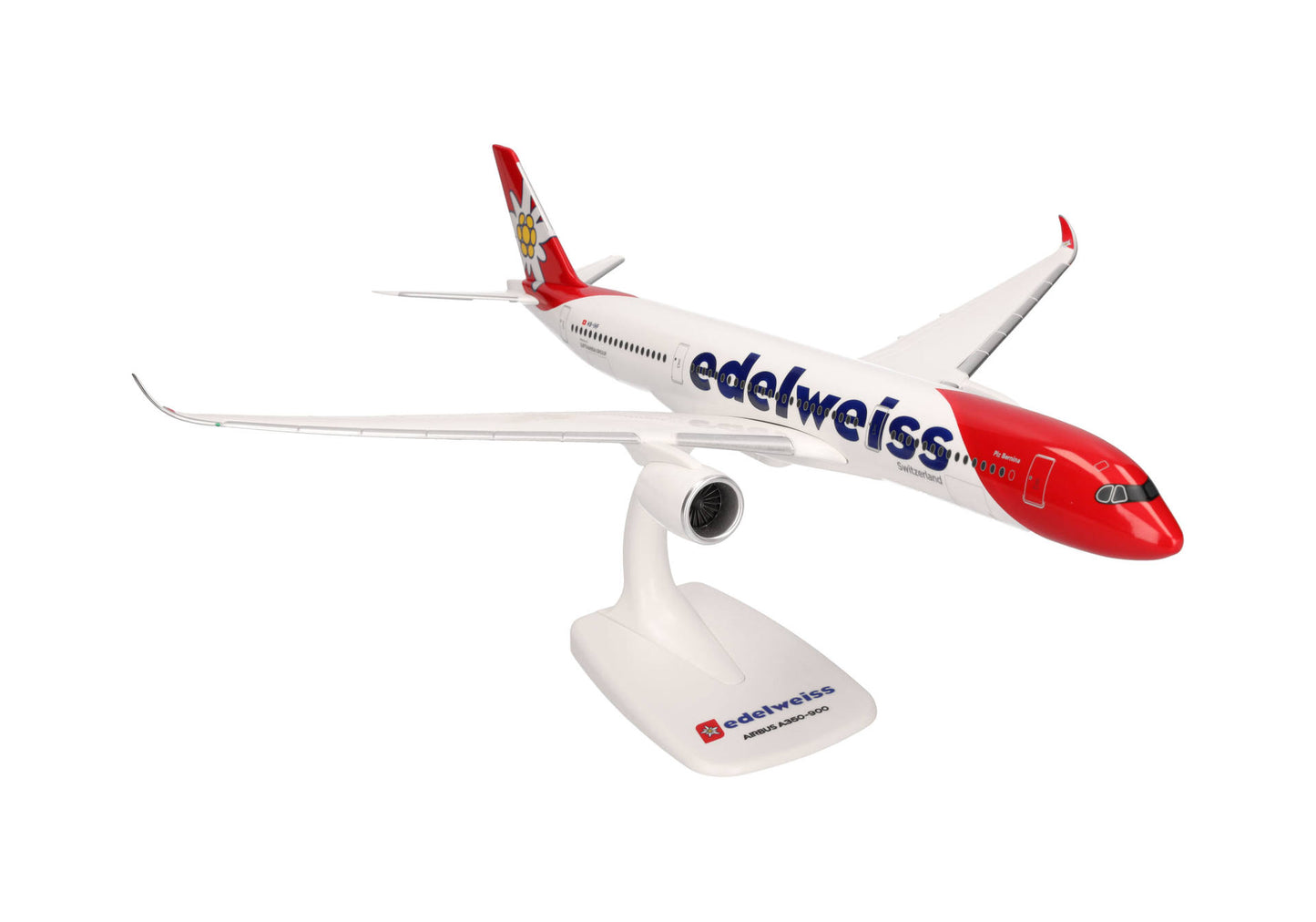 1/200 SNAP FIT Edelweiss Air Airbus A350-900 HB-IHF "Piz Bernina"