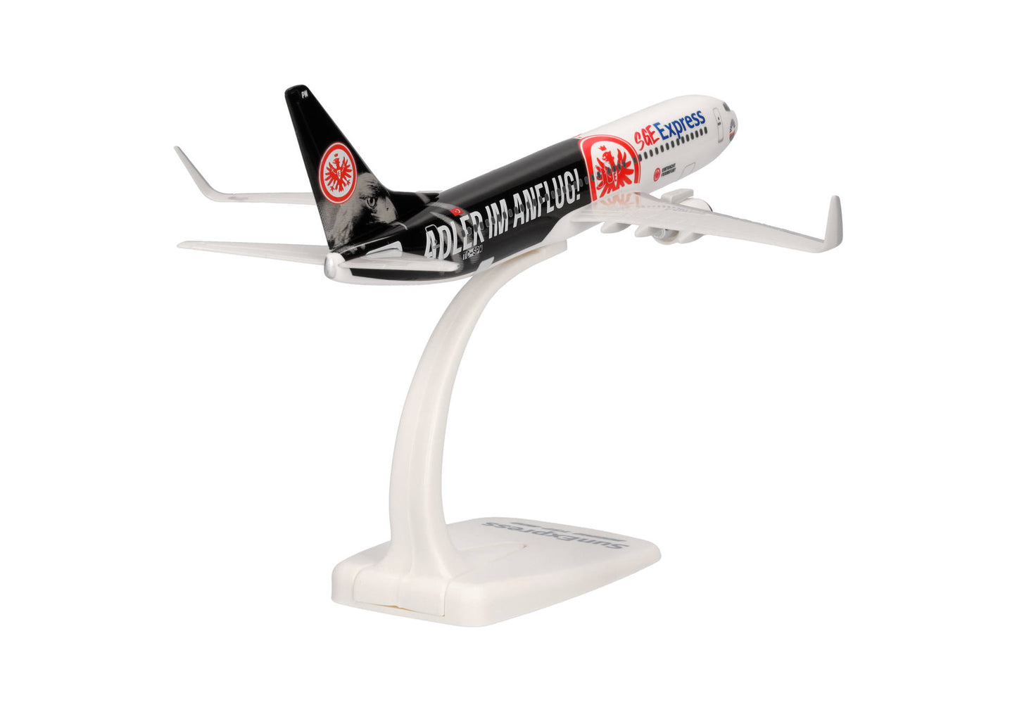 1/200 SNAP FIT Sun Express Boeing 737-800 "Eintracht Frankfurt - SGE Express" "Adler im Anflug" TC-SPM