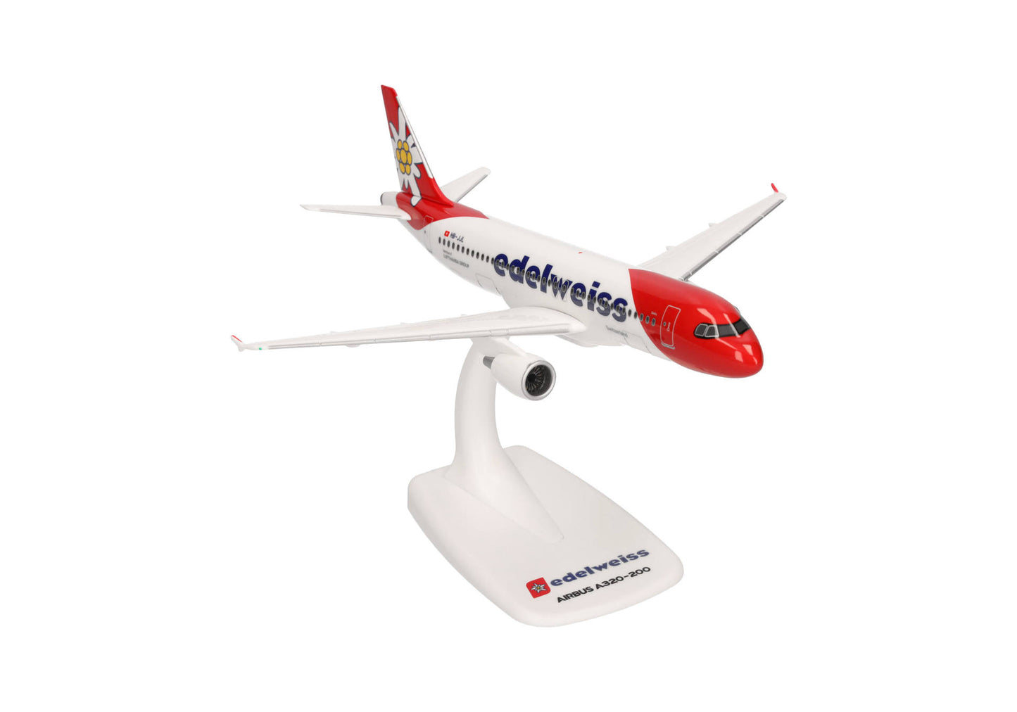 1/200 SNAP FIT Edelweiss Air Airbus A320 New Colors HB-JJL
