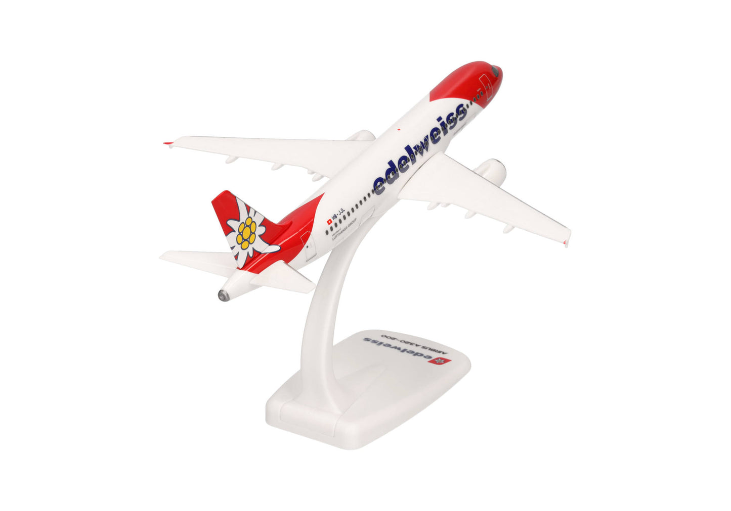 1/200 SNAP FIT Edelweiss Air Airbus A320 New Colors HB-JJL