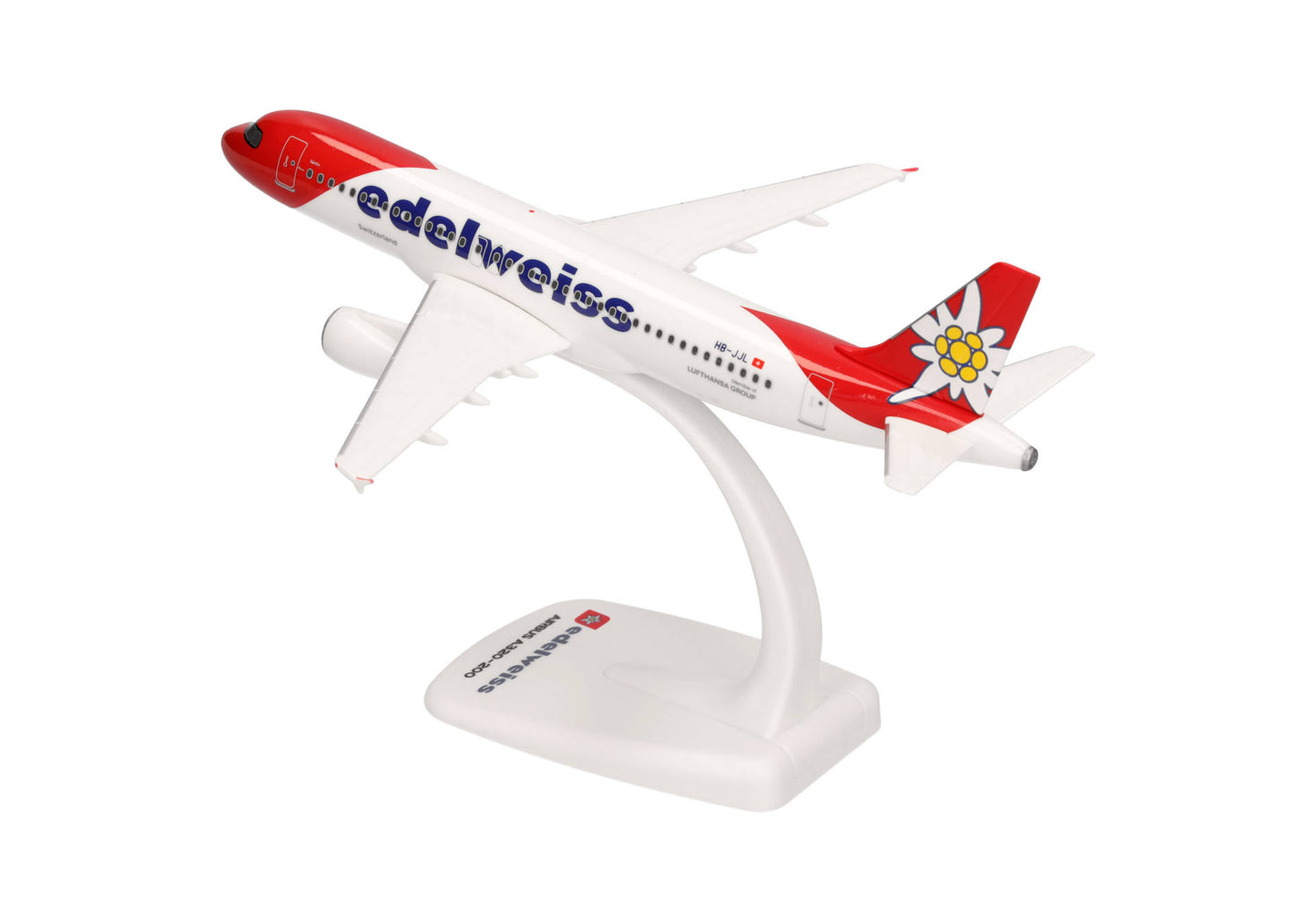 1/200 SNAP FIT Edelweiss Air Airbus A320 New Colors HB-JJL