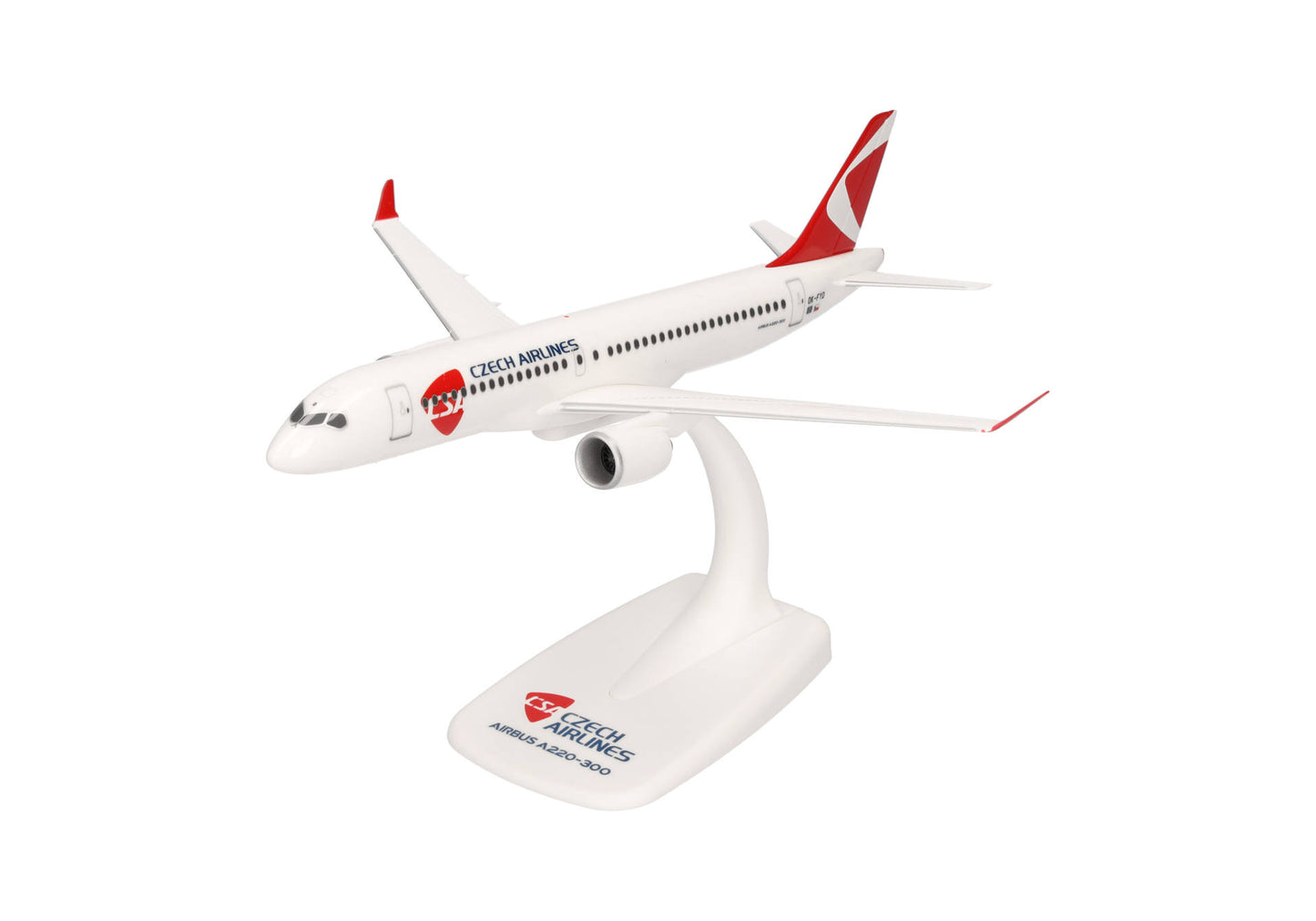 1/200 SNAP FIT CSA Czech Airlines Airbus A220-300 OK-FYD