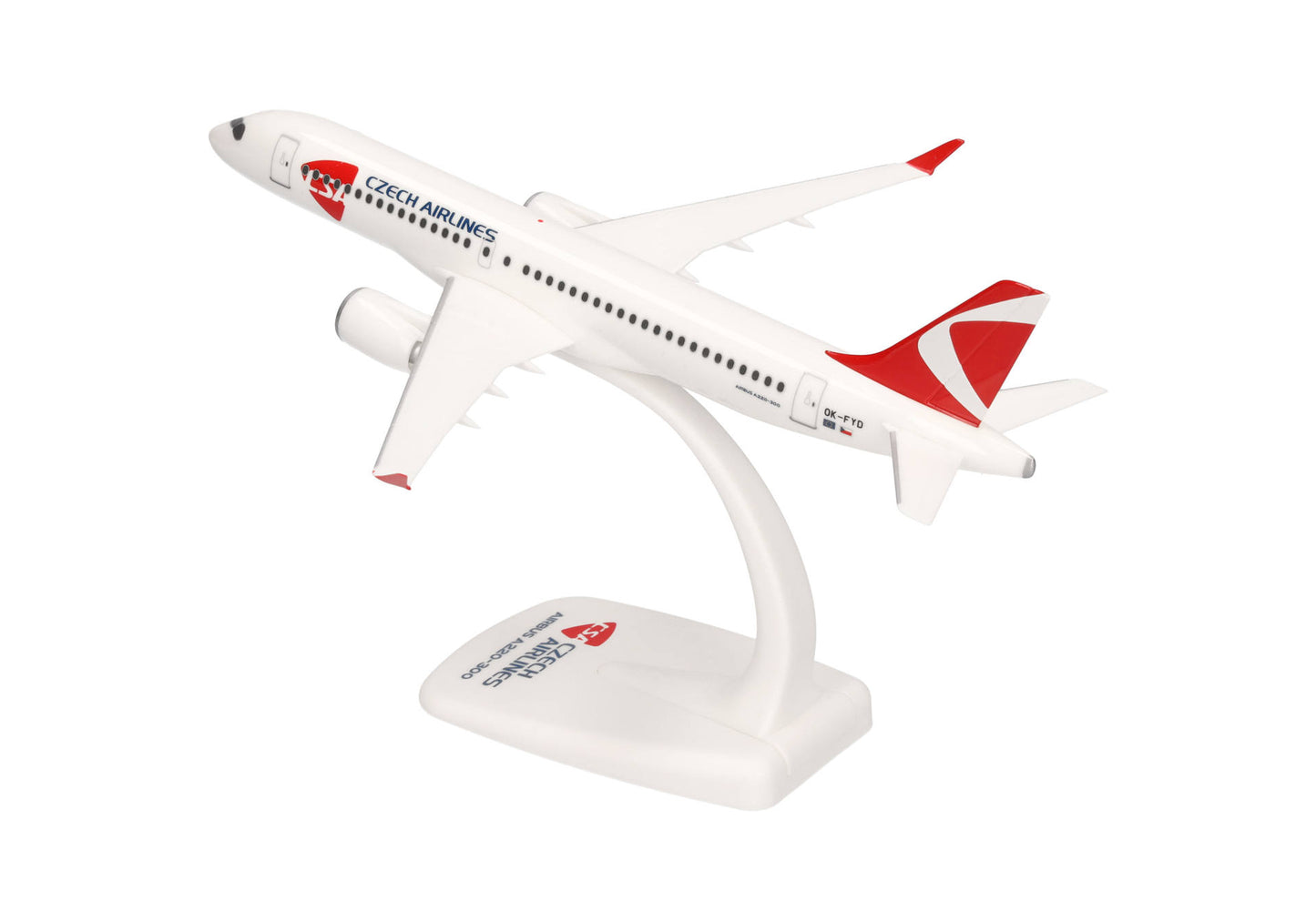 1/200 SNAP FIT CSA Czech Airlines Airbus A220-300 OK-FYD