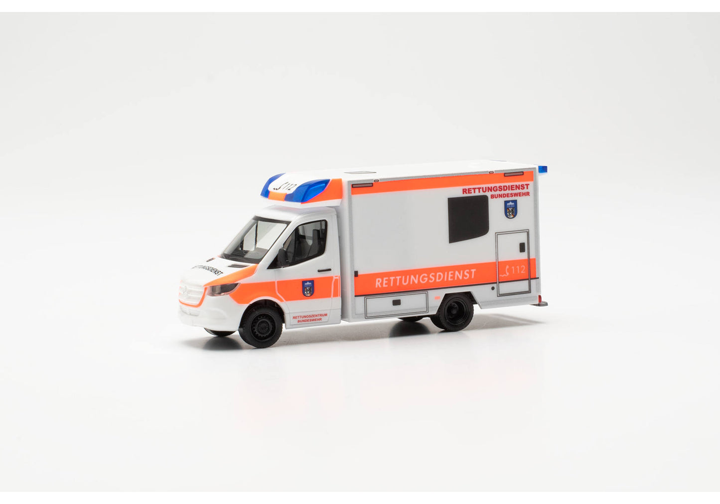 1/87 Mercedes-Benz Sprinter 18 Fahrtec Rescue Vehicle "Bundeswehr" (German Armed Forces)