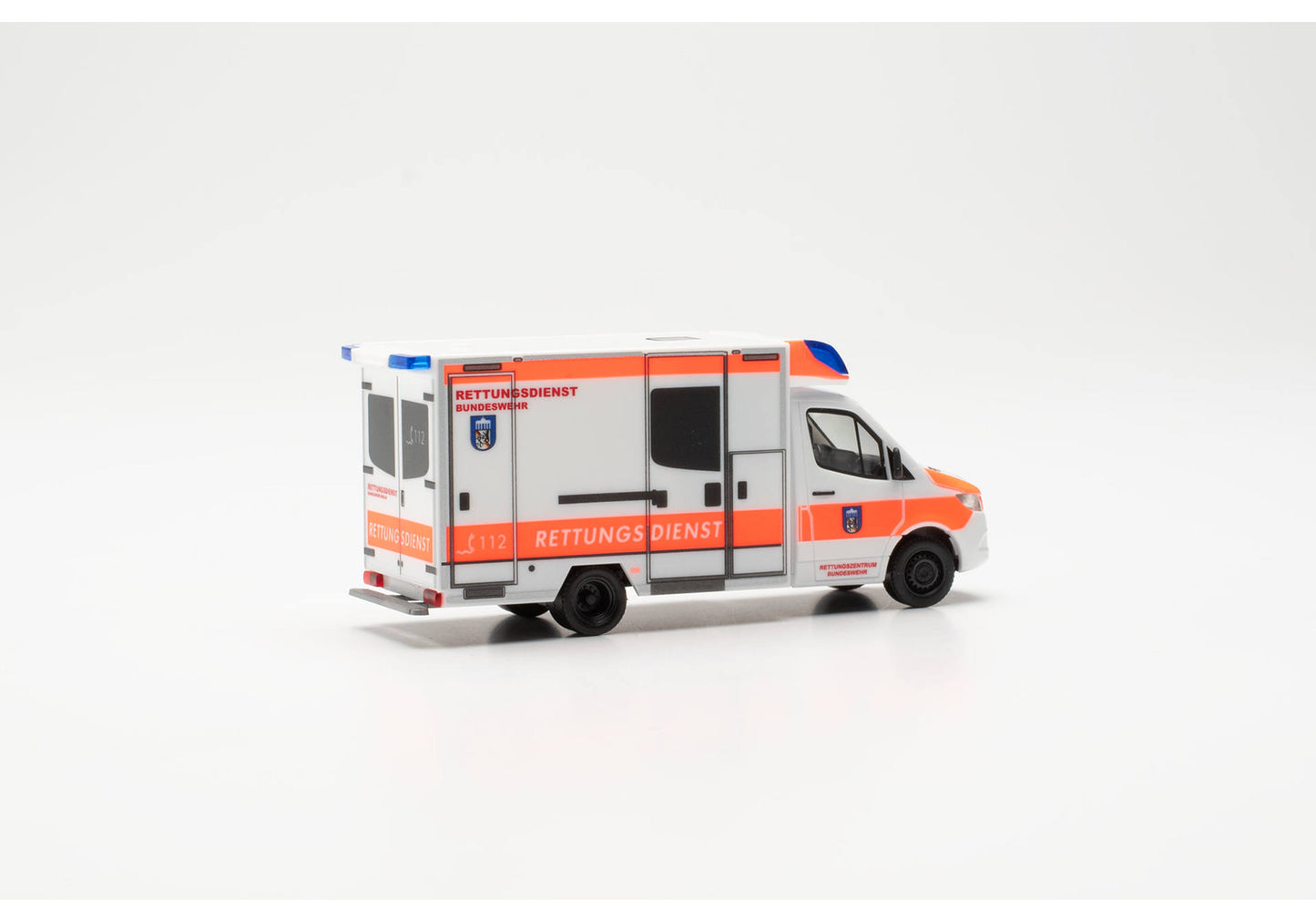 1/87 Mercedes-Benz Sprinter 18 Fahrtec Rescue Vehicle "Bundeswehr" (German Armed Forces)