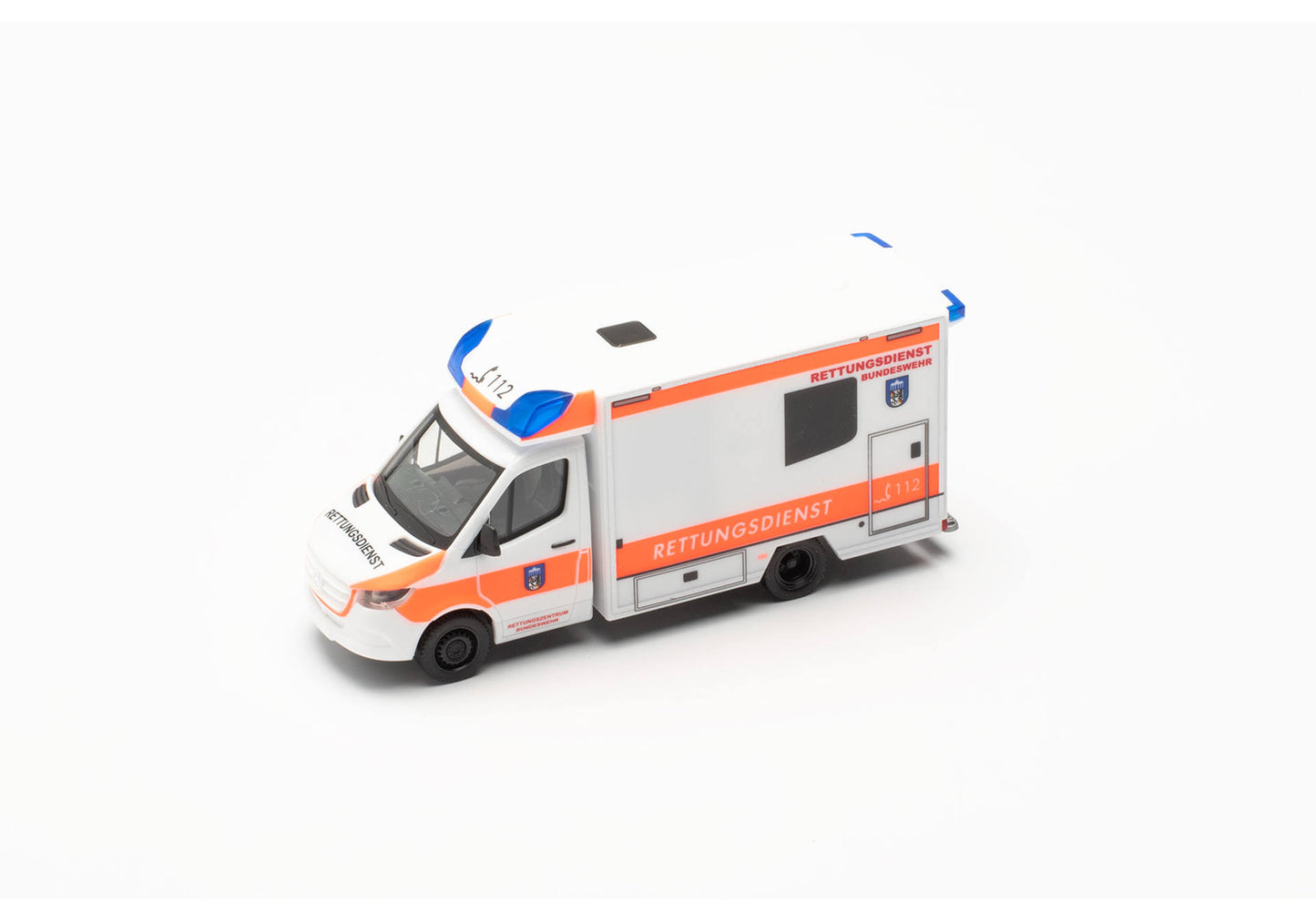 1/87 Mercedes-Benz Sprinter 18 Fahrtec Rescue Vehicle "Bundeswehr" (German Armed Forces)
