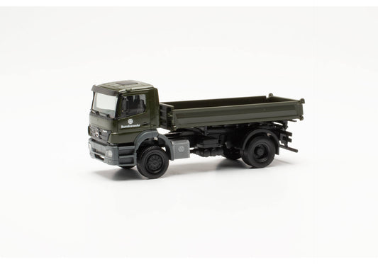 1/87 Mercedes-Benz Axor Three-Way Dumper "German Armed Forces"