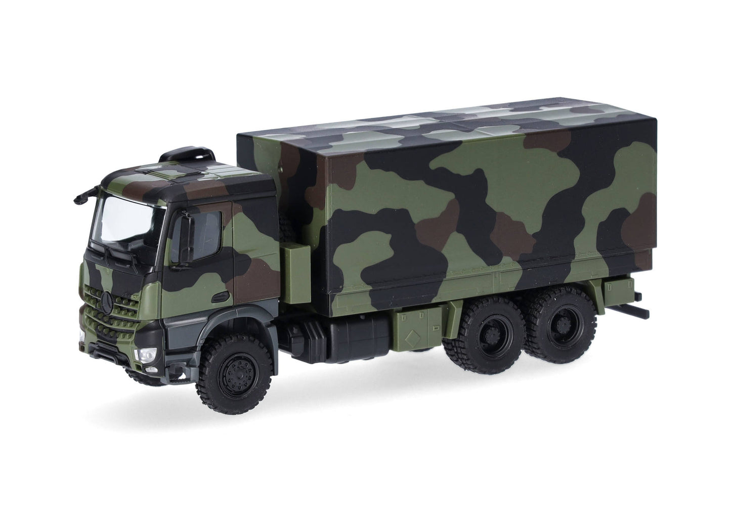 1/87 Mercedes-Benz Arocs 6x6 Pritsche/Plane Dekoriert