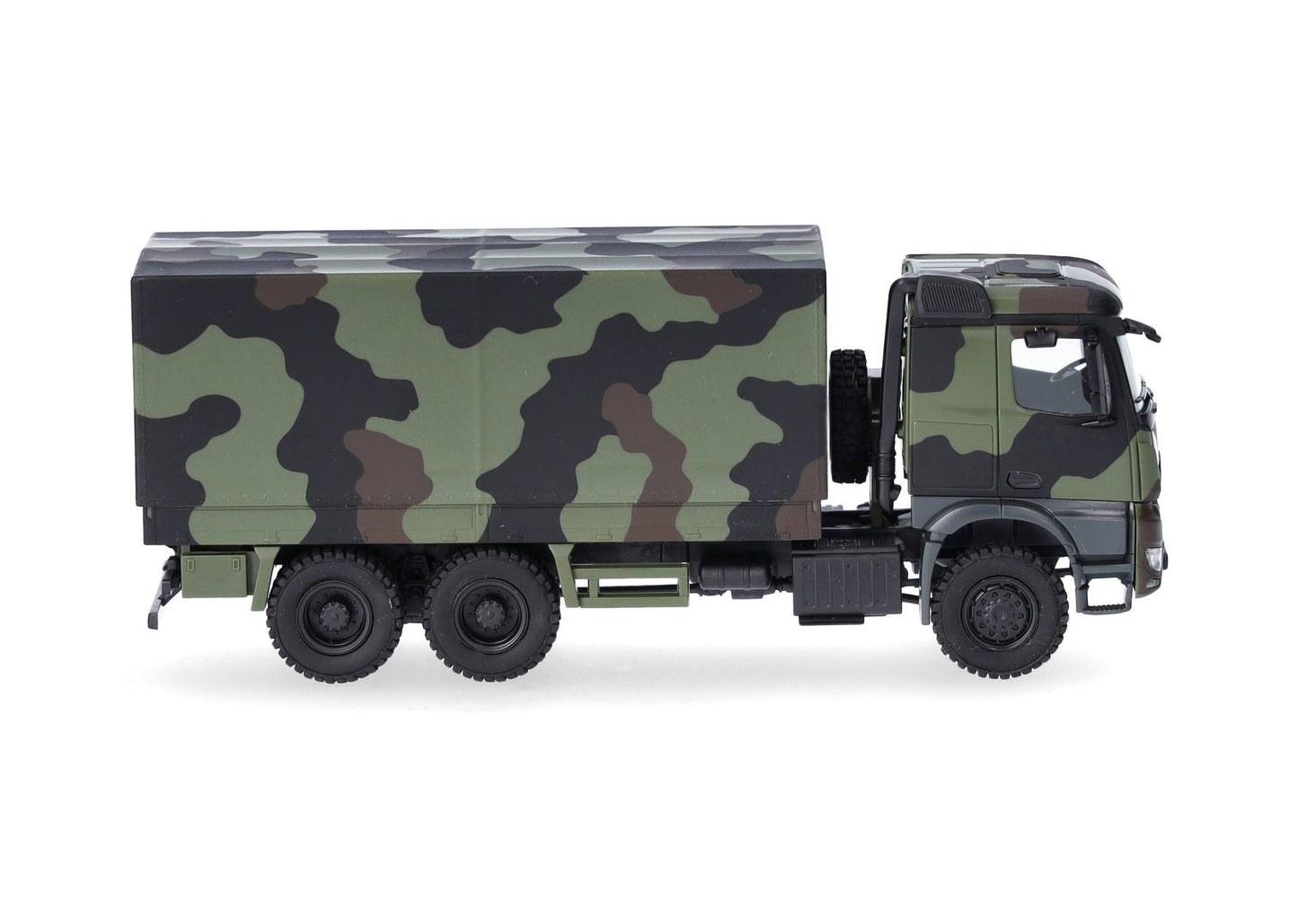 1/87 Mercedes-Benz Arocs 6x6 Pritsche/Plane Dekoriert