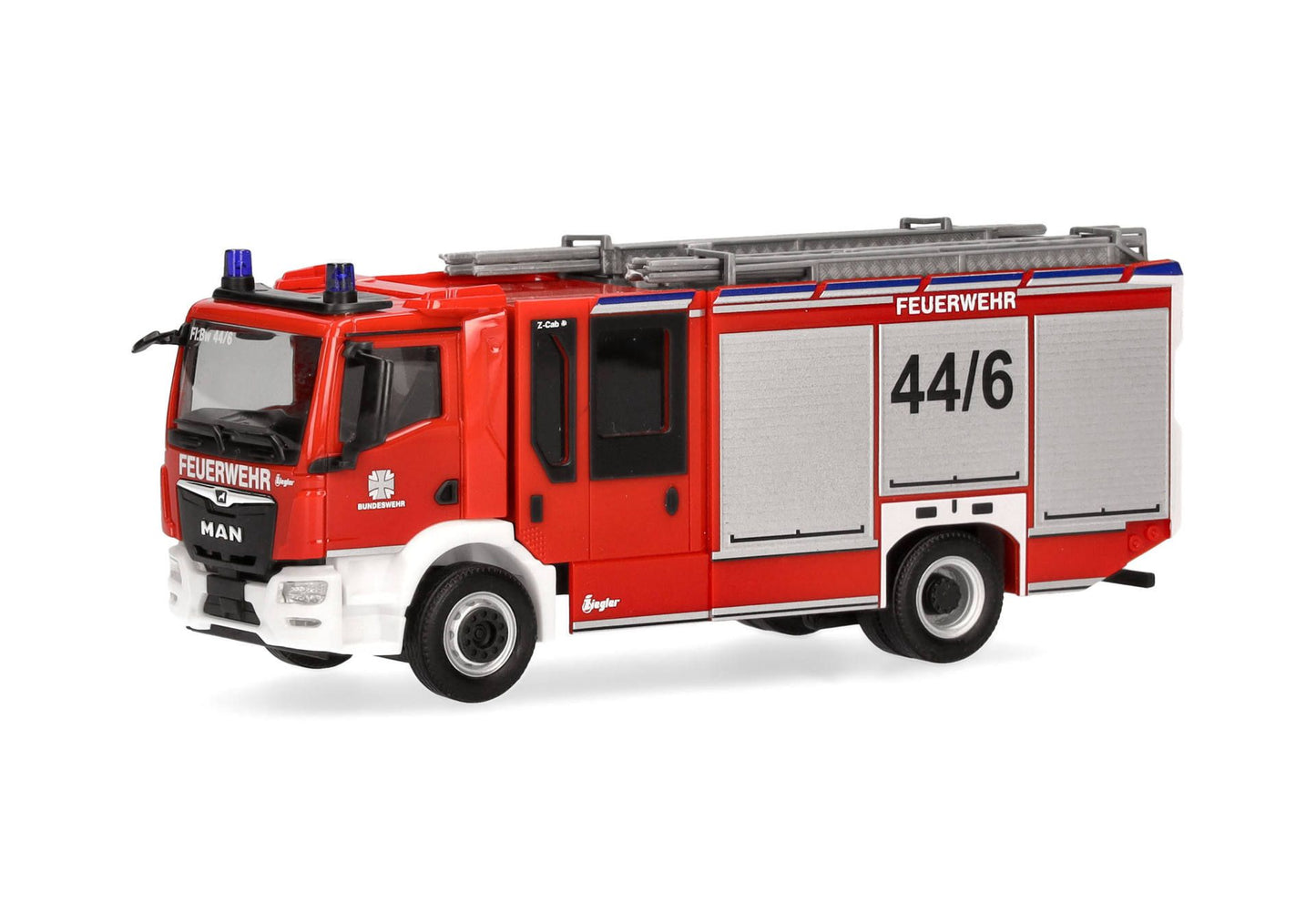 1/87 MAN TGM CC Z-Cab "Bundeswehr/Fire Brigade" (German Forces)