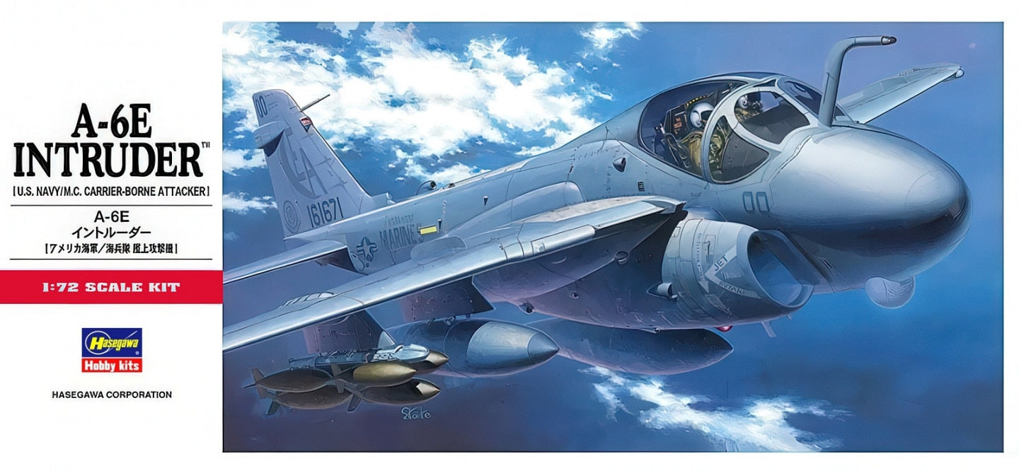 1/72 A-6E INTRUDER (U.S. Navy/M.C. Carrier-Borne Attacker)
