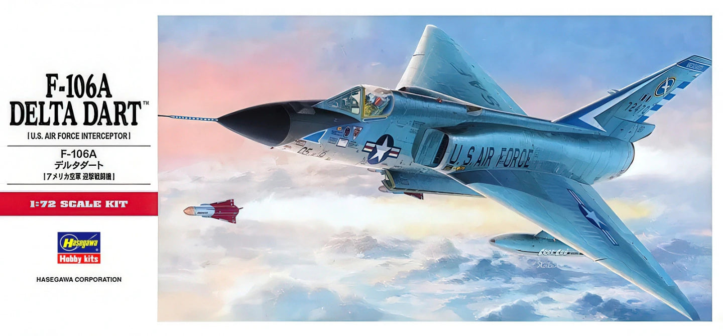 1/72 F-106A DELTA DART (U.S. Air Force Interceptor)