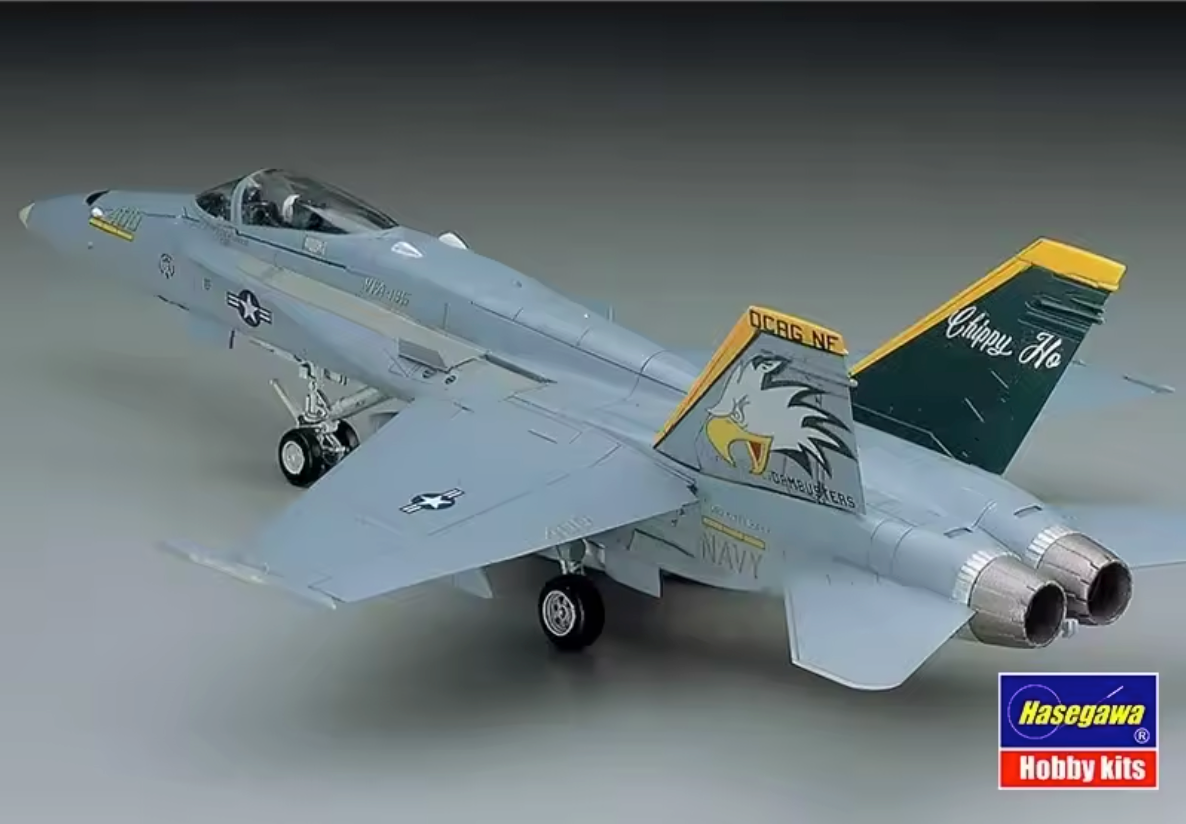 1/72 F/A-18C HORNET (U.S. Navy/M.C. Carrier-Borne Fighter/Attacker)