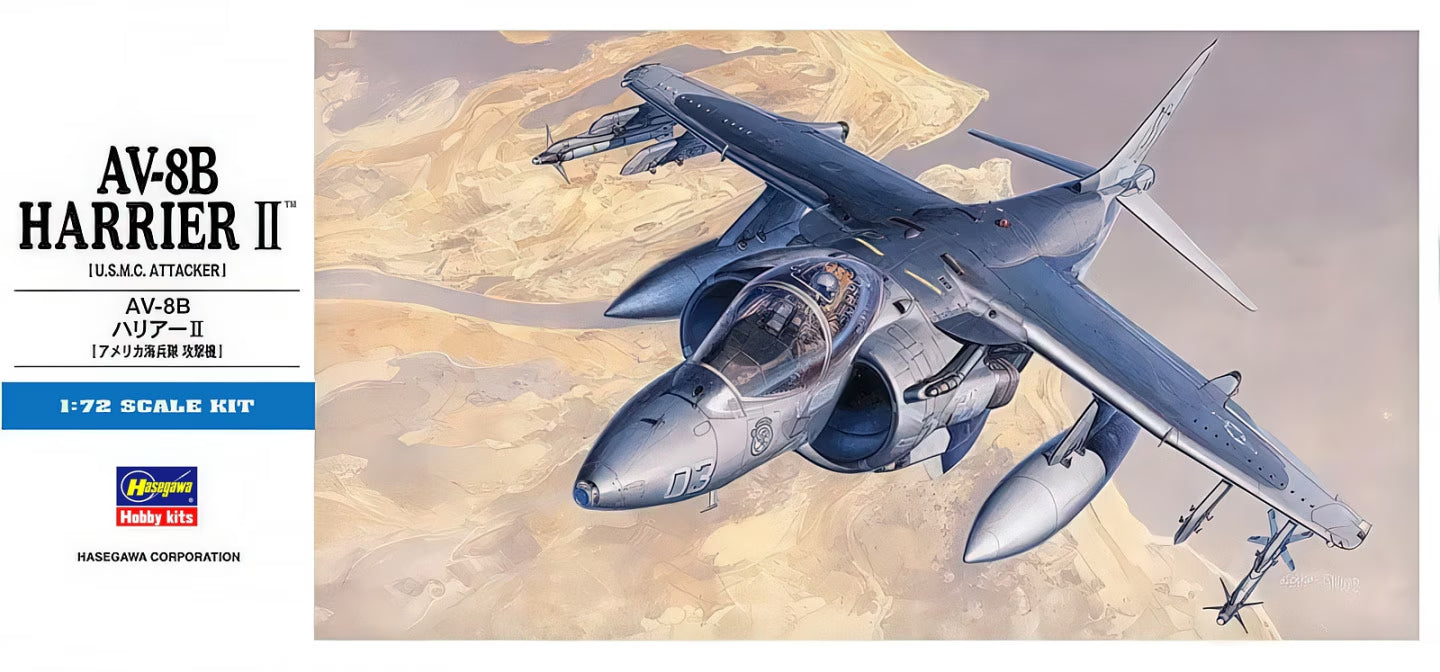 1/72 AV-8B HARRIER II (U.S.M.C. Attacker)