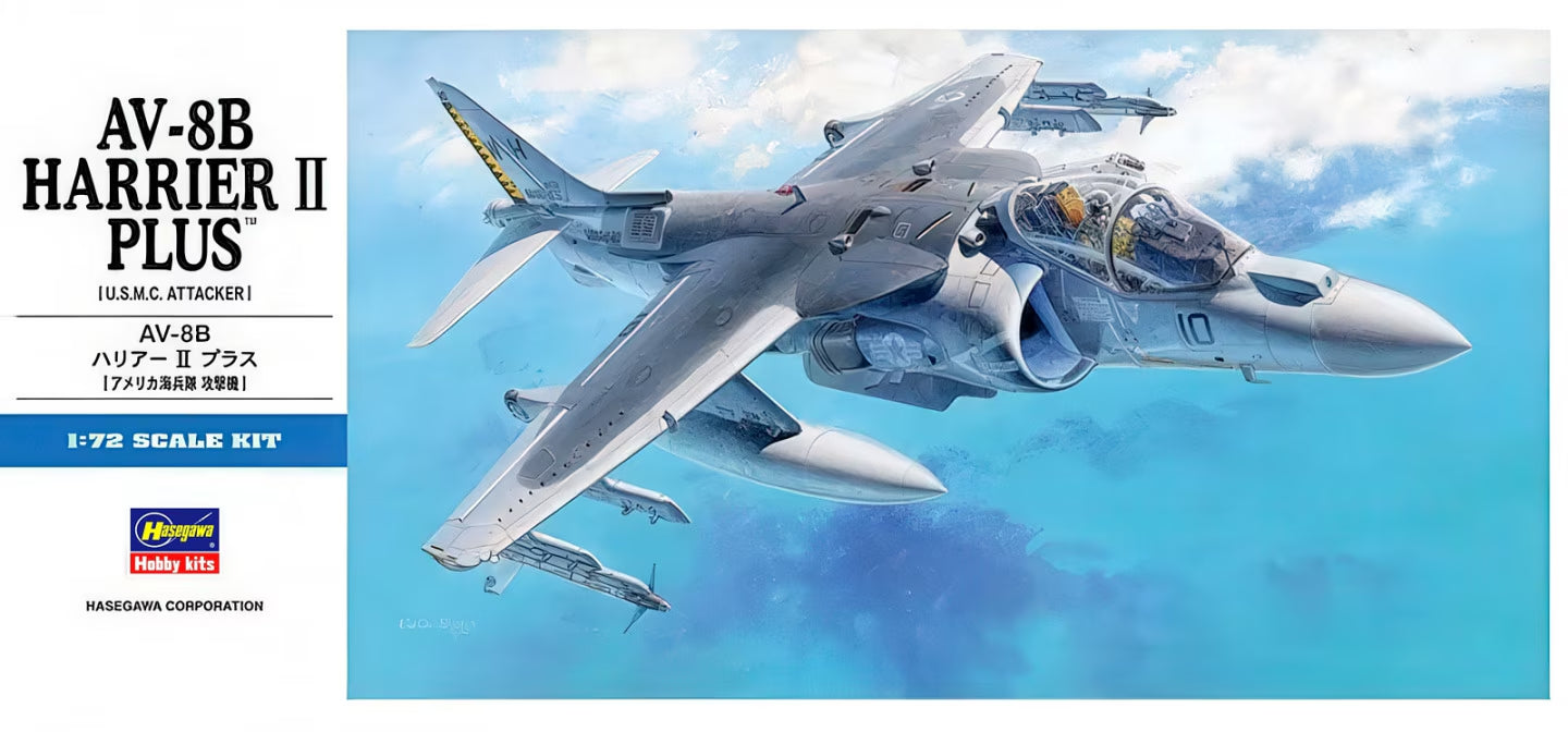 1/72 AV-8B HARRIER II PLUS (U.S.M.C. Attacker)
