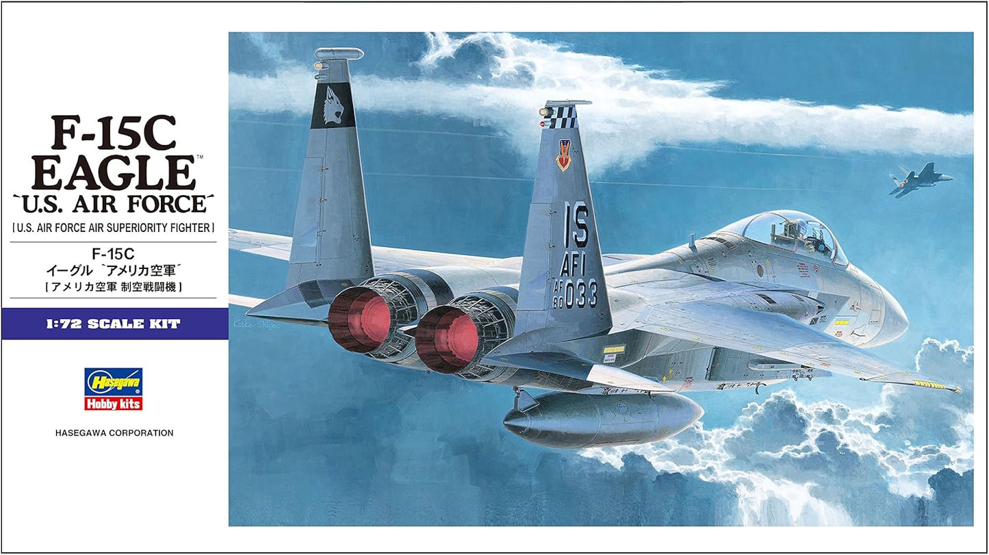 1/72 F-15C EAGLE U.S. AIR FORCE (U.S. Air Force Superiority Fighter)