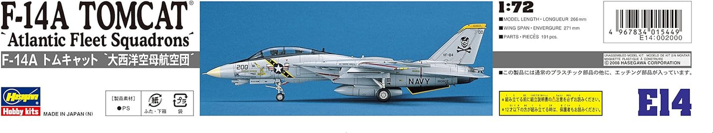 1/72 F-14A TOMCAT Atlantic Fleet Squadrons (U.S. Navy Carrier-Borne Fighter)