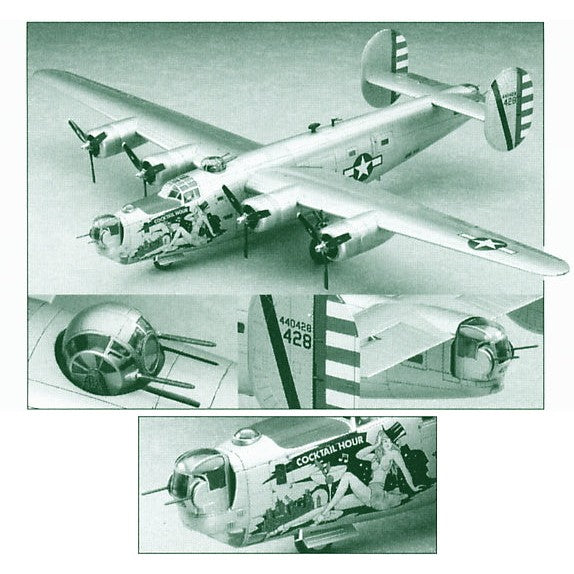 1/72 B-24J LIBERATOR (U.S. Army Air Force Bomber)