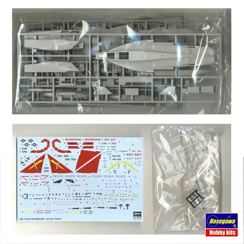 1/72 EA-18G GROWLER (U.S. Navy Carrier-Borne ECM Aircraft)