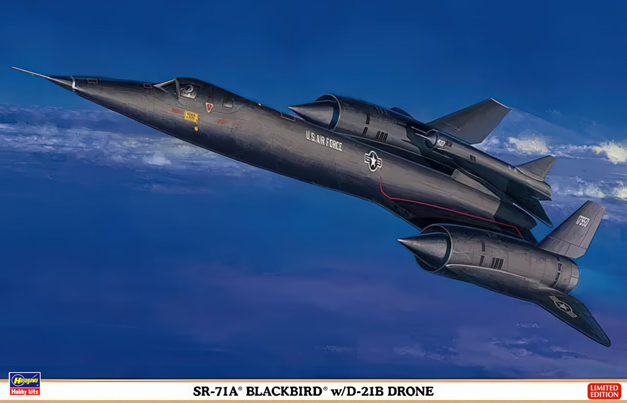 1/72 SR-71A BLACKBIRD with D-21B DRONE [LIMITED EDITION]