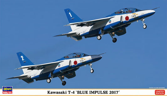1/72 Kawasaki T-4 BLUE IMPULSE 2017 [LIMITED EDITION]