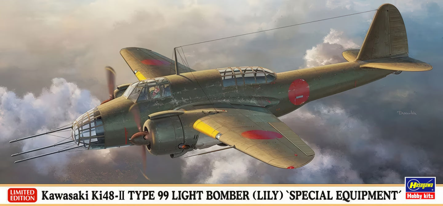 1/72 Kawasaki Ki48-II TYPE 99 LIGHT BOMBER (LILY) SPECIAL EQUIPMENT [LIMITED EDITION]
