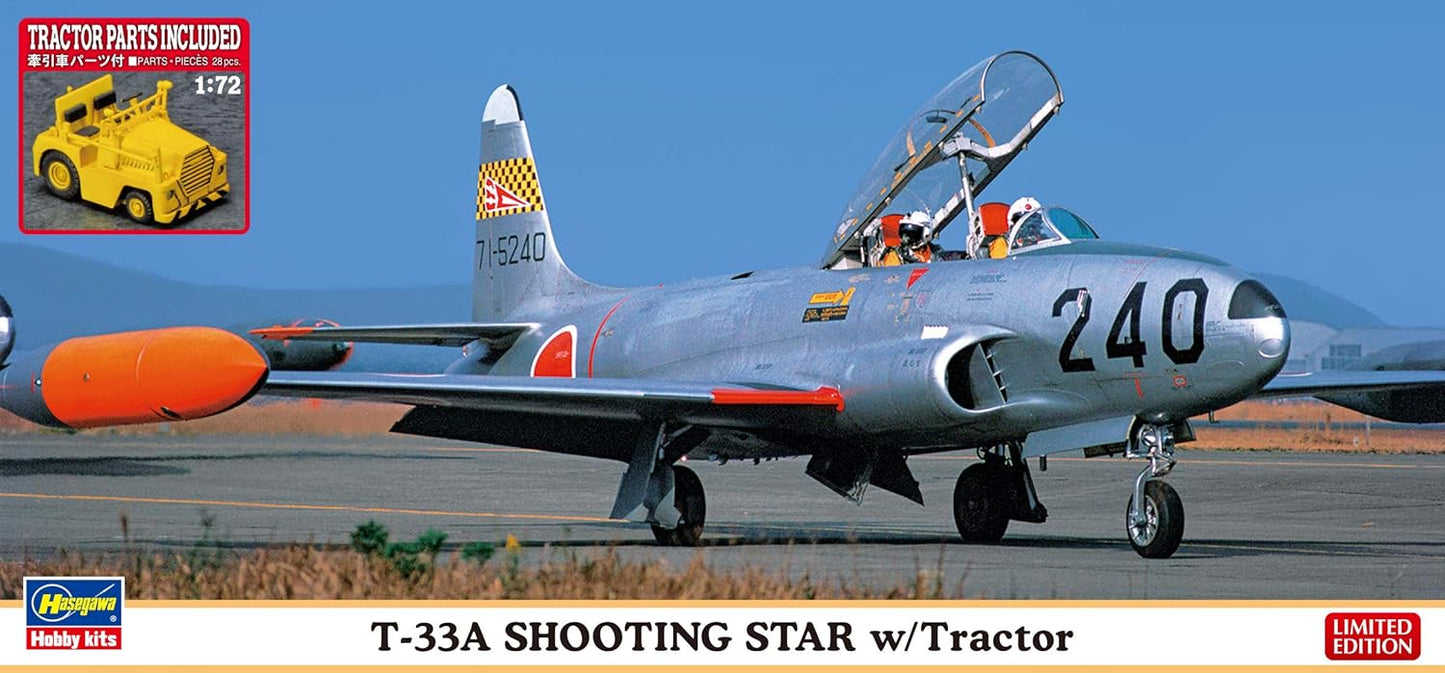 1/72 T-33A SHOOTING STAR with Tractor [LIMITED EDITION]