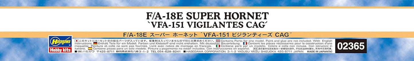 1/72 F/A-18E SUPER HORNET VFA-151 VIGILANTES CAG [LIMITED EDITION]