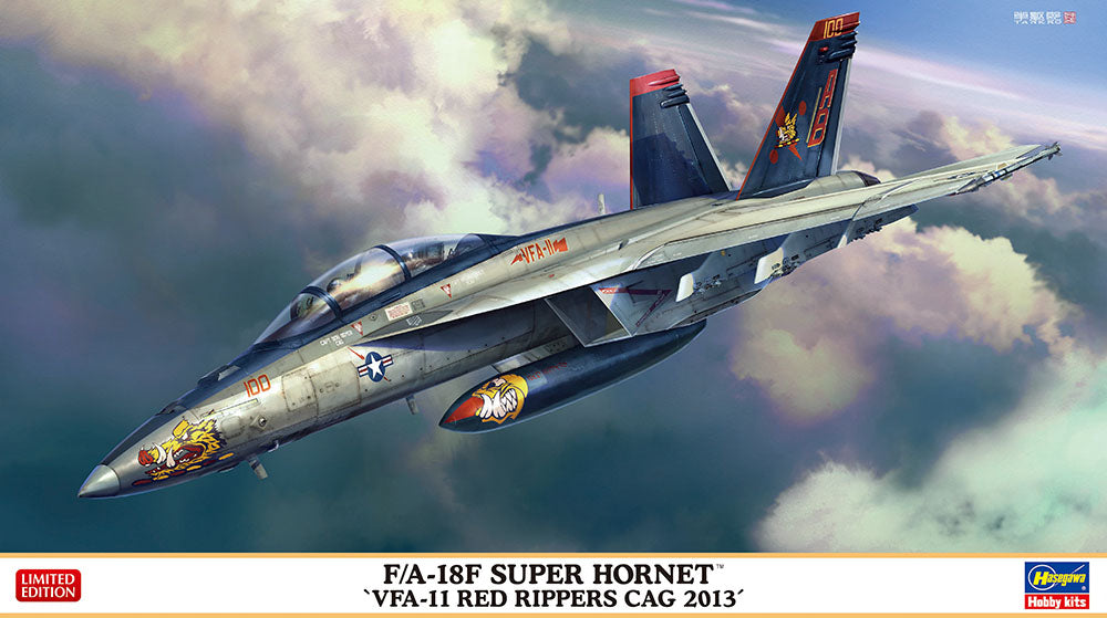 1/72 F/A-18F SUPER HORNET VFA-11 RED RIPPERS CAG 2013 [LIMITED EDITION]