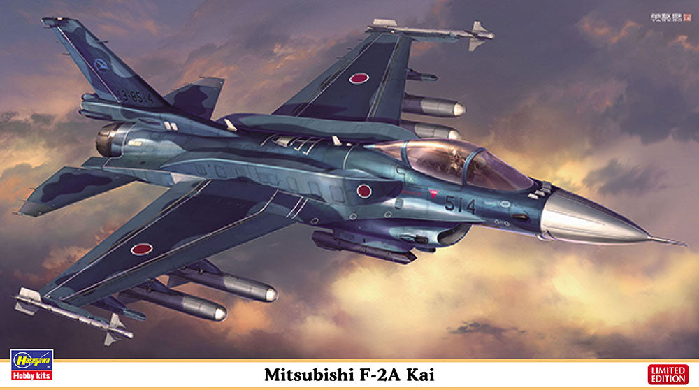 1/72 Mitsubishi F-2A Kai with Conformal Tank [LIMITED EDITION] [LIMITED EDITION]
