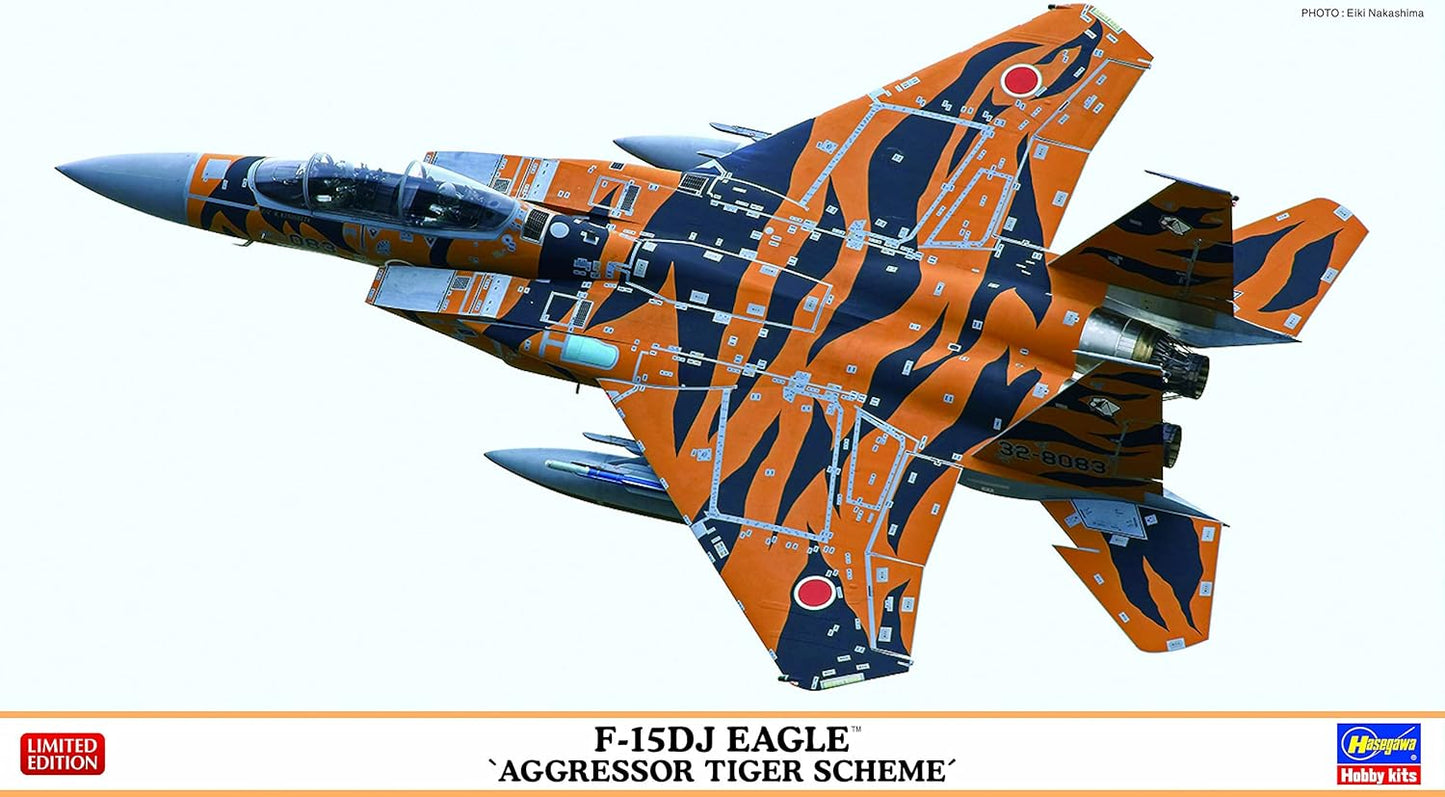 1/72 F-15DJ EAGLE AGGRESSOR TIGER SCHEME [LIMITED EDITION] [LIMITED EDITION]