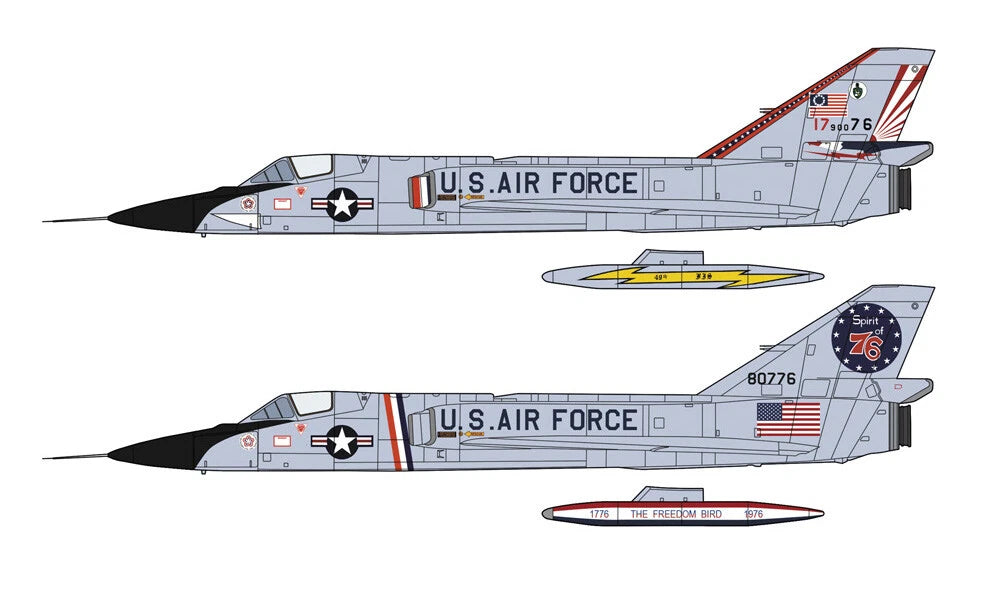 1/72 F-106A DELTA DART BICENTENNIAL 2Kits [LIMITED EDITION]