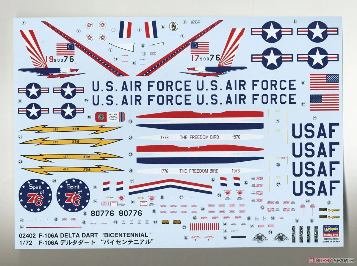 1/72 F-106A DELTA DART BICENTENNIAL 2Kits [LIMITED EDITION]
