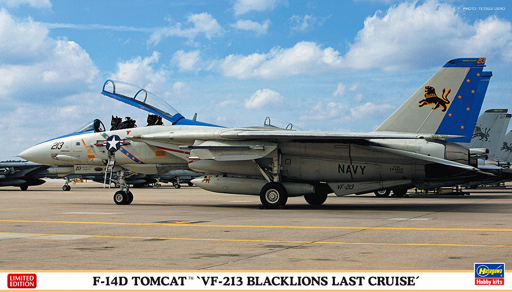 1/72 F-14D TOMCAT VF-213 BLACKLIONS LAST CRUISE [LIMITED EDITION]