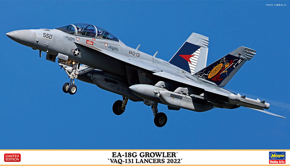 1/72 EA-18G GROWLER VAQ-131 LANCERS 2022 [LIMITED EDITION]