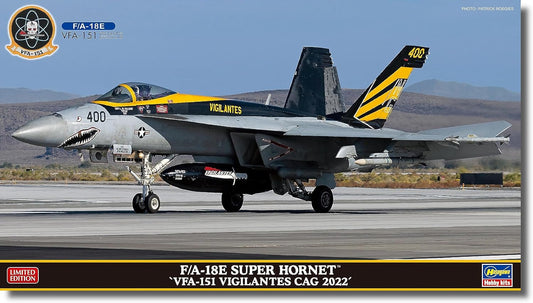 1/72 F/A-18E SUPER HORNET VFA-151 VIGILANTES CAG 2022 (Bonus: Emblem Patch) [LIMITED EDITION]