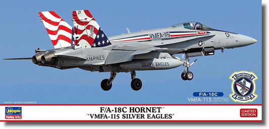1/24 F/A-18C HORNET VMFA-115 SILVER EAGLES (Bonus: Emblem Patch) [LIMITED EDITION]
