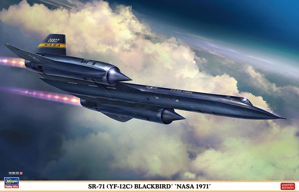 1/72 SR-71(YF-12C) BLACKBIRD NASA 1971 [LIMITED EDITION]