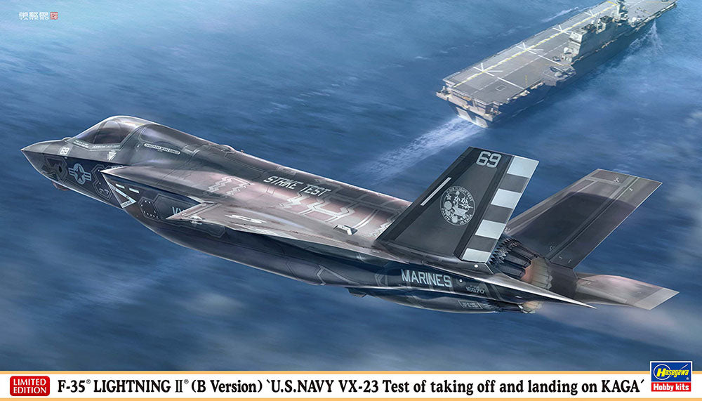 1/72 F-35 LIGHTNING II (B Version) U.S.NAVY VX-23 Test of Taking Off and Landing on KAGA [LIMITED EDITION]