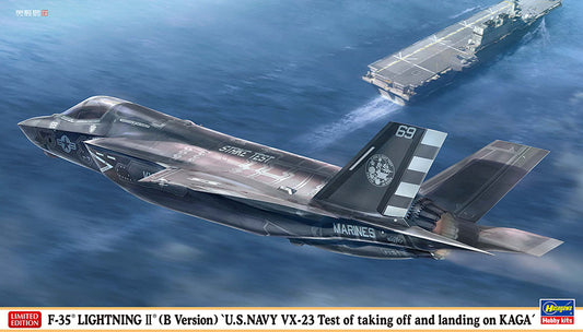 1/72 F-35 LIGHTNING II (B Version) U.S.NAVY VX-23 Test of Taking Off and Landing on KAGA [LIMITED EDITION]