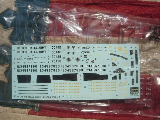 1/48 AH-64A APACHE (U.S. Army Attack Helicopter)